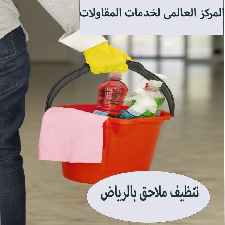 شركة تنظيف ملاحق بالرياض