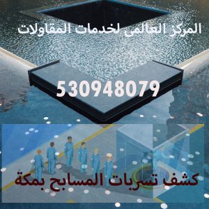 شركة كشف تسربات المسابح بمكة